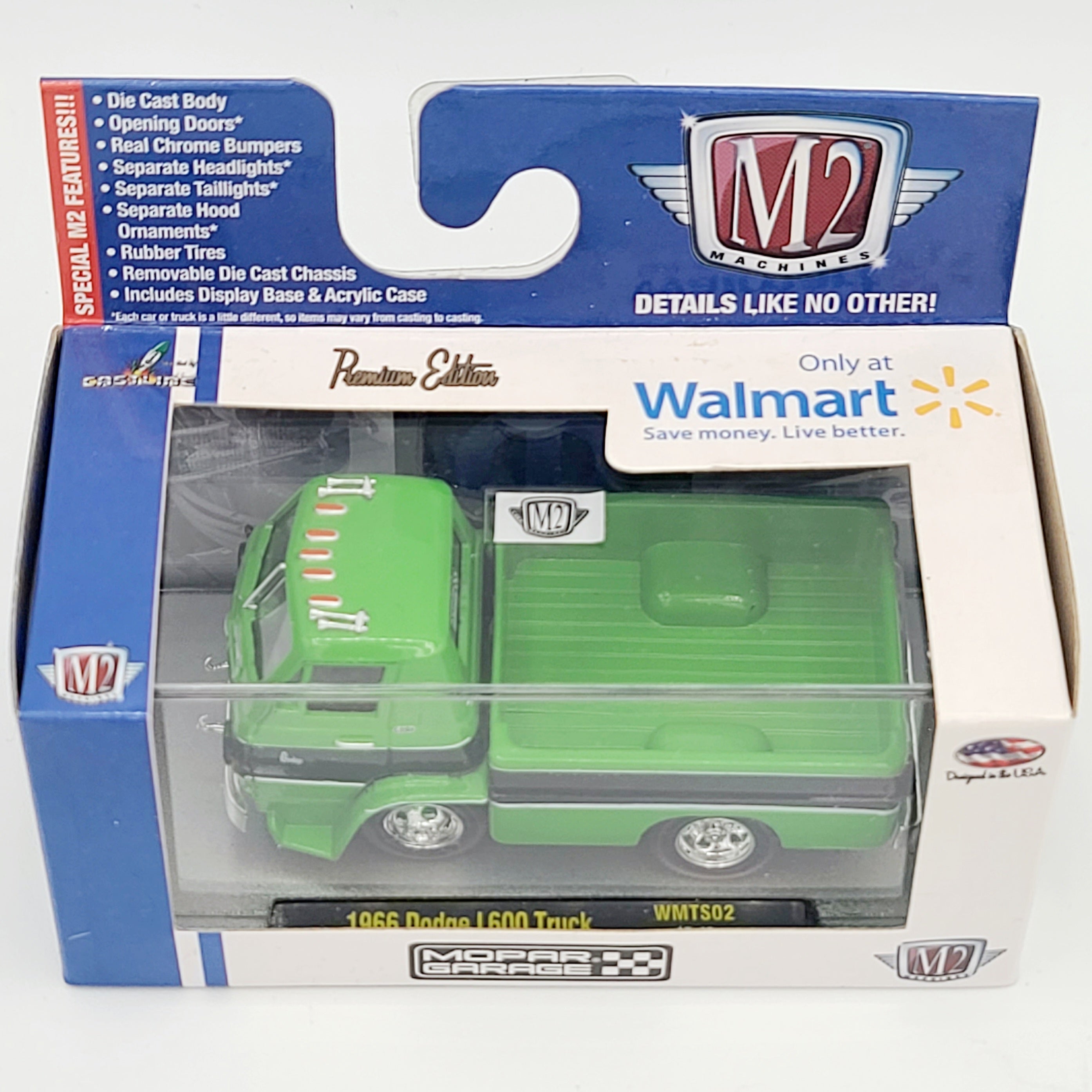 M2 Machines '66 Dodge L600 COE Truck (2015 Mopar Garage - Walmart Exclusive)
